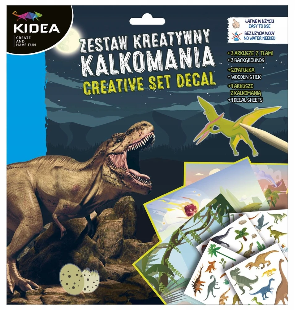 Dinoaury Kidea kūrybinis rinkinys (ZKRKAKA)
