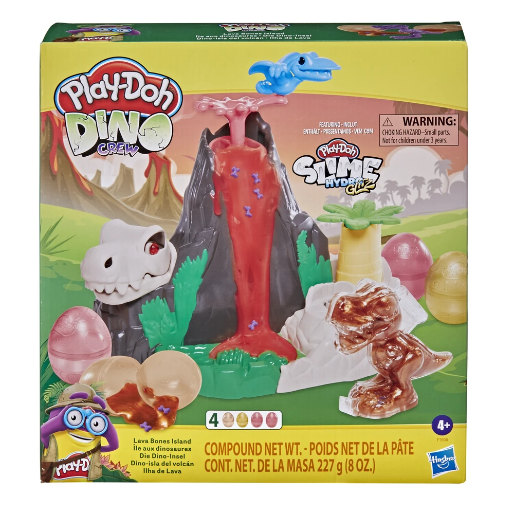 Hasbro Play-Doh rinkinys "Dinozaurų sala su ugnikalniu"