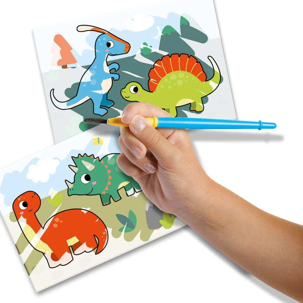 SES Spalvinimo vandeniu rinkinys „Dinozaurai“