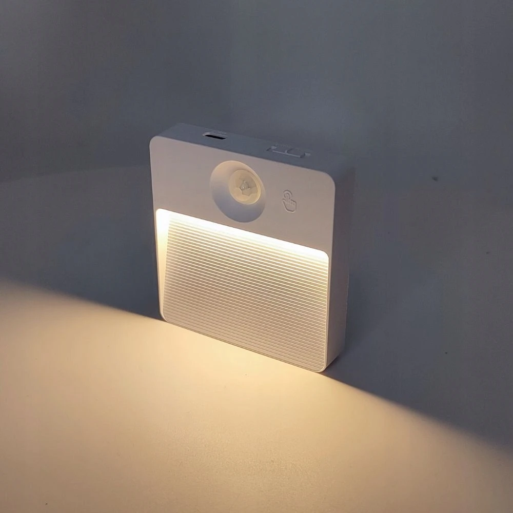 Dioled Lampka nocna LED USB 30lm CCT czujnik ruchu i zmierzchu ściemnialna