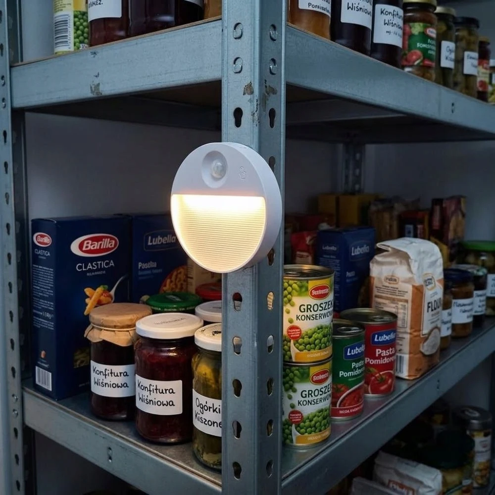 Dioled Lampka nocna LED USB 30lm CCT czujnik ruchu i zmierzchu ściemnialna
