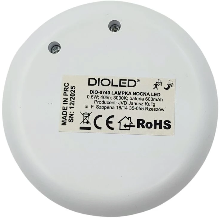 Dioled USB LED lempa, judesio ir prieblandos jutiklis, BELAIDAS + NEMOKAMAS USB laidas