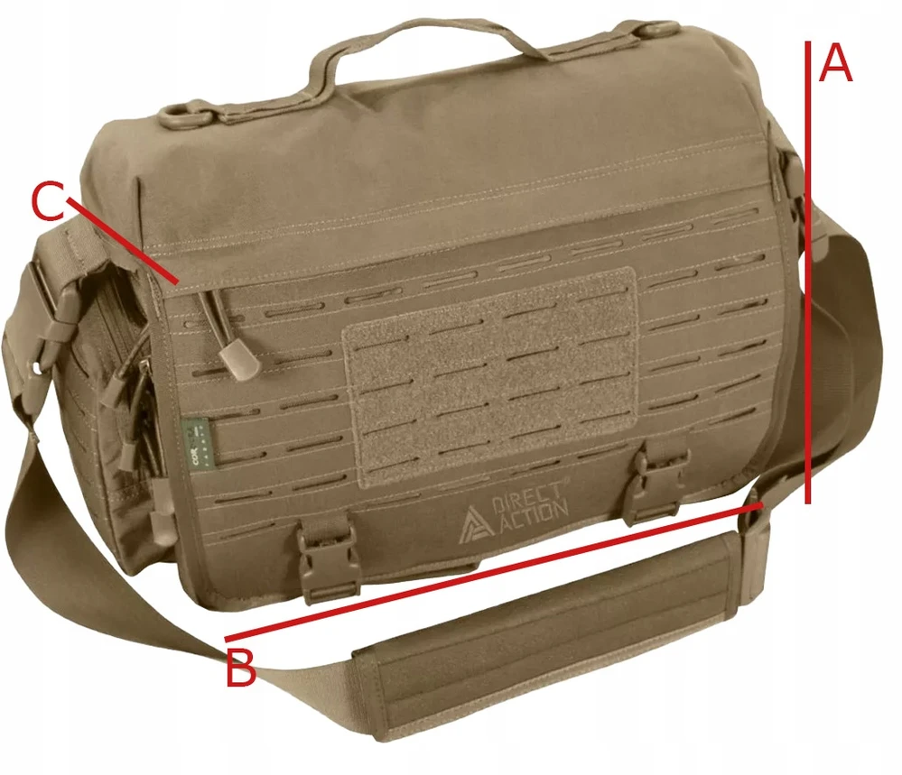 Krepšys Direct-Action Messenger, Coyote