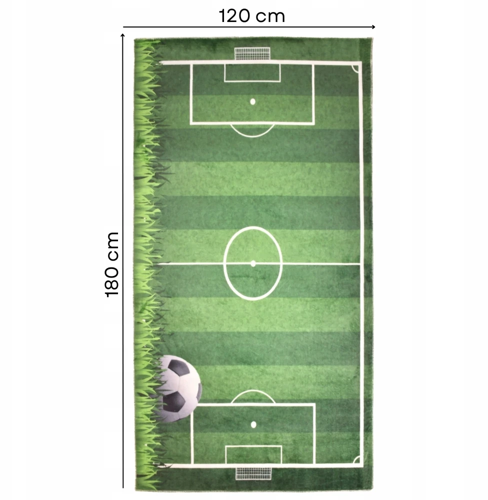 Direct home and garden Dywan Dziecięcy 120x180 Antypoślizgowy Boisko Piłkarskie Koszykówka SPORT