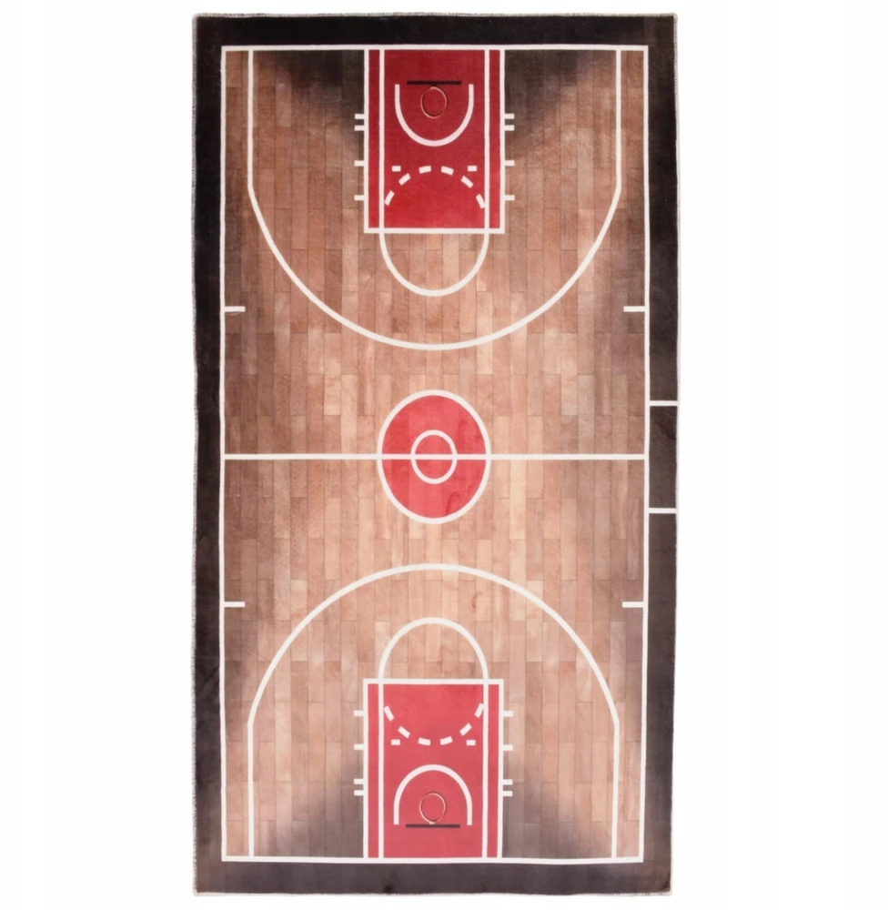 Direct home and garden Dywan Dziecięcy 80x150 Antypoślizgowy Boisko Piłkarskie Koszykówka SPORT