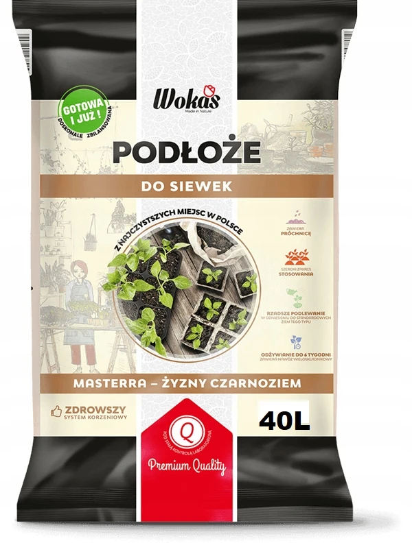 Dirvožemis wokų sėjai ir pikavimui 40l