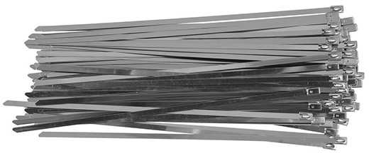 Dirželiai laidams nerūdijančio plieno 4,6x250 mm 100 vnt. YT-70562 YATO