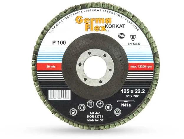 Germaflex Saitron Atlenkiamas ratas 125 mm P100
