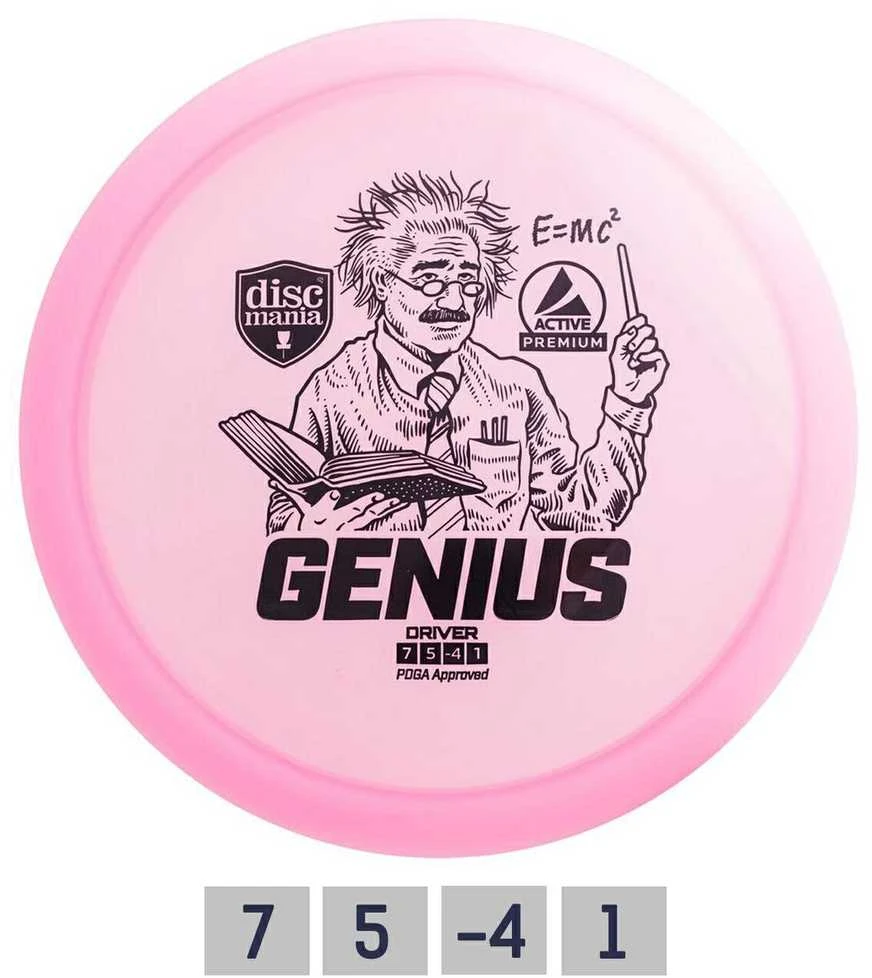Discmania Diskgolfo diskas Fairway Driver GENIUS Active Premium Rožinė
