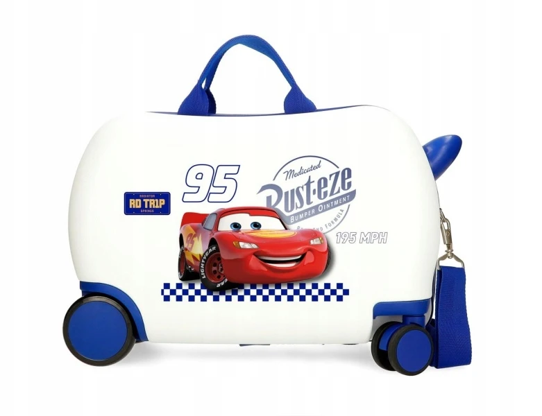 Joumma Bags DISNEY Cars Trip vaikiškas kelioninis lagaminas / bouncer, 25L, 2021042