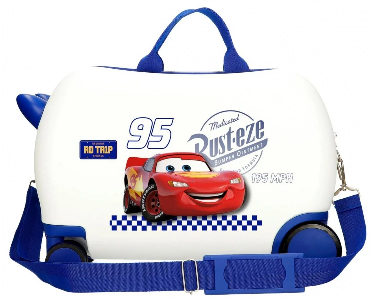 Joumma Bags DISNEY Cars Trip vaikiškas kelioninis lagaminas / bouncer, 25L, 2021042