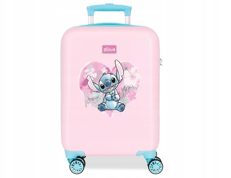 Joumma Bags Disney Detský ABS komoda Lilo & Stitch Heart, 50x33x20cm, 33L, 4981341