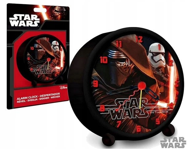 Disney Laikrodis i budzik Star Wars Kylo Ren