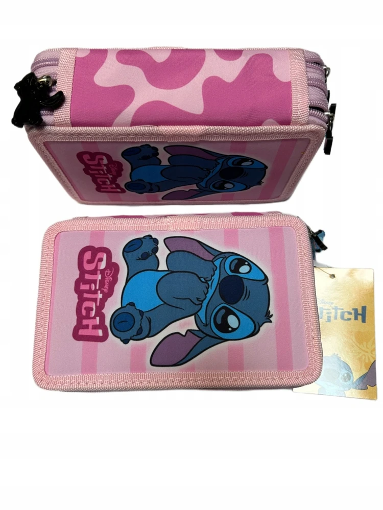 Manenti Disney Penalas Stitch rozkładany potrójny su wyposażeniem