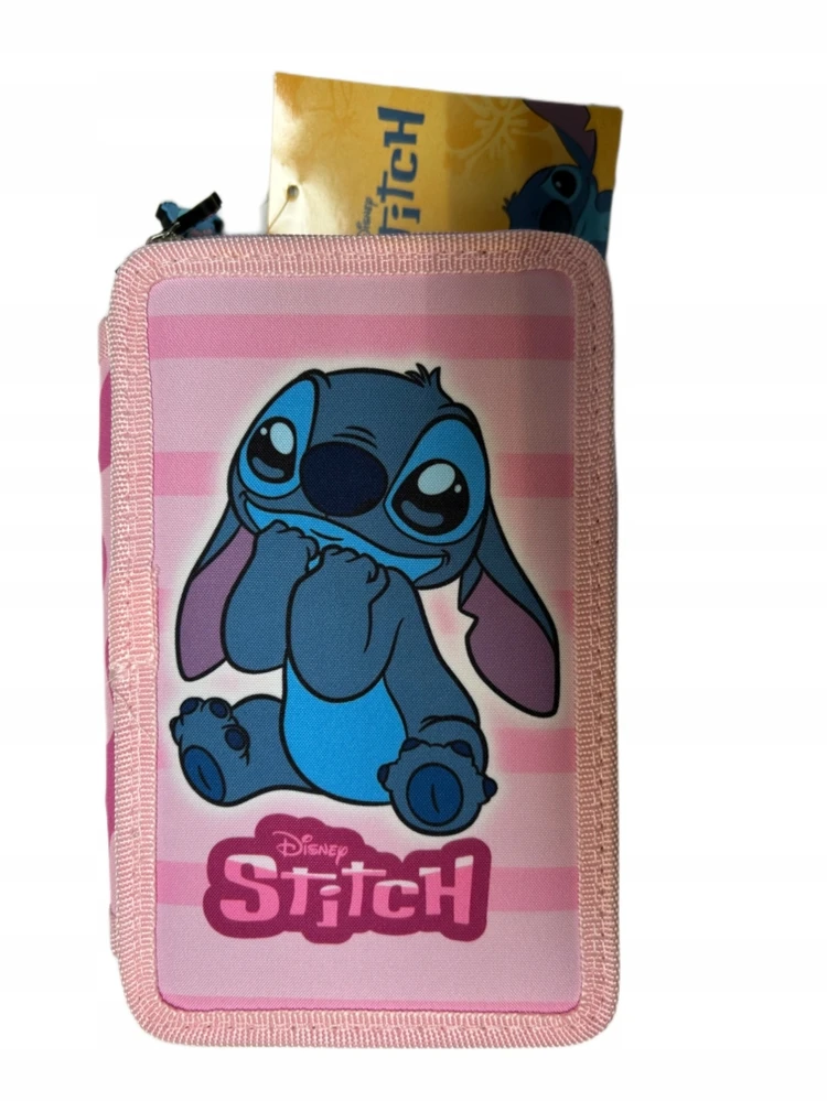 Manenti Disney Penalas Stitch rozkładany potrójny su wyposażeniem
