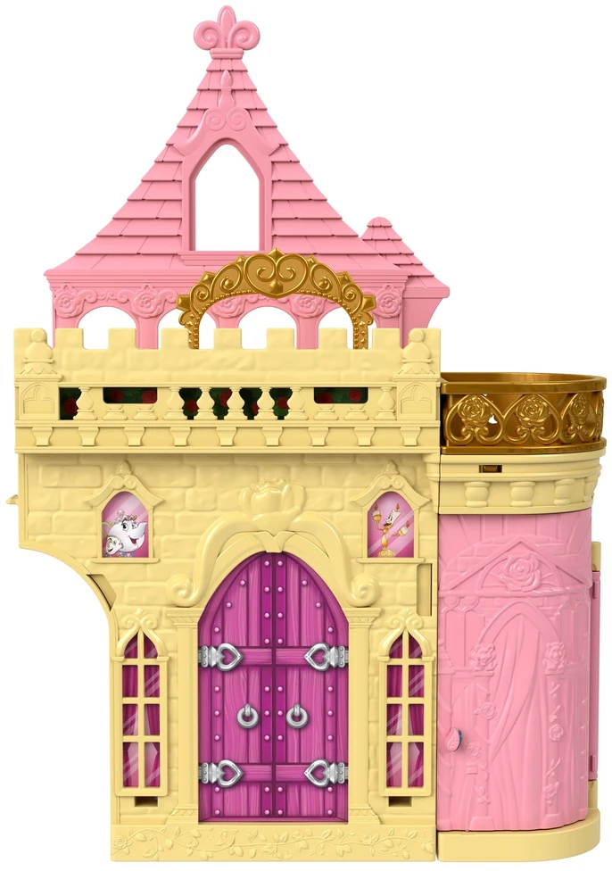 Mattel Lėlių namas Disney Princess Belli HLW94 su pilimi