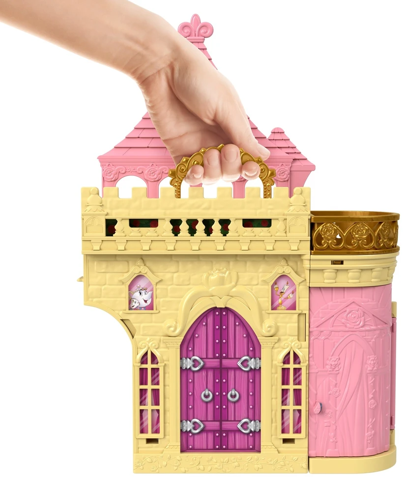 Mattel Lėlių namas Disney Princess Belli HLW94 su pilimi