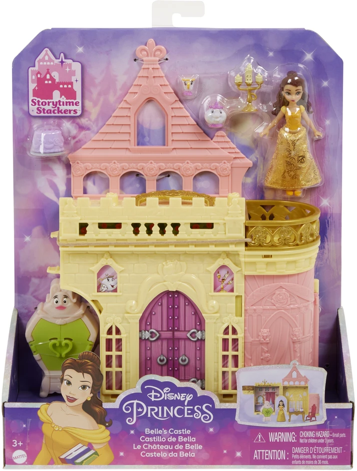 Mattel Lėlių namas Disney Princess Belli HLW94 su pilimi