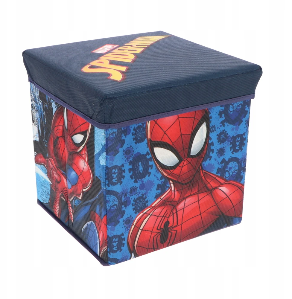 Disney Pufa indas pudełko stołek SPIDERMAN Spider-Man Spider Man na zabawki