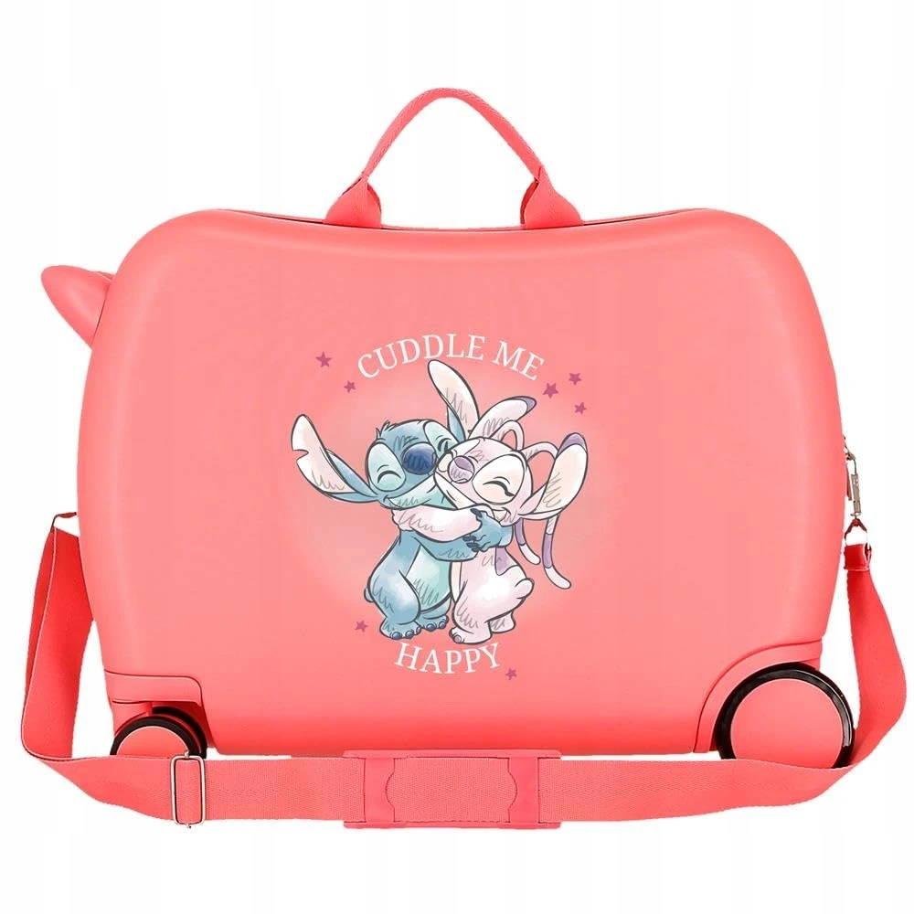 Kelioninis Disney Stitch Cuddle Me dėklas kabinowa dziecięca 34l rožinė