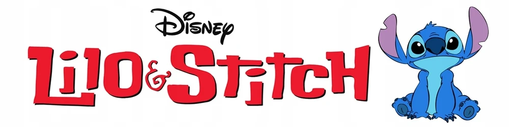 Patalynės komplektas DISNEY Stitch DWUSTRONNA, bawełniana pościel na zamek 140x200 cm