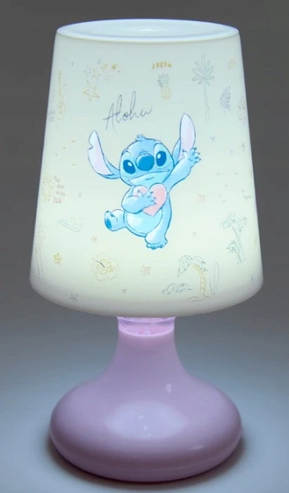 DISNEY STITCH. KOLOROWA Naktinė lempa LED DLA DZIECI. 3 KOLORY ŚWIATŁA