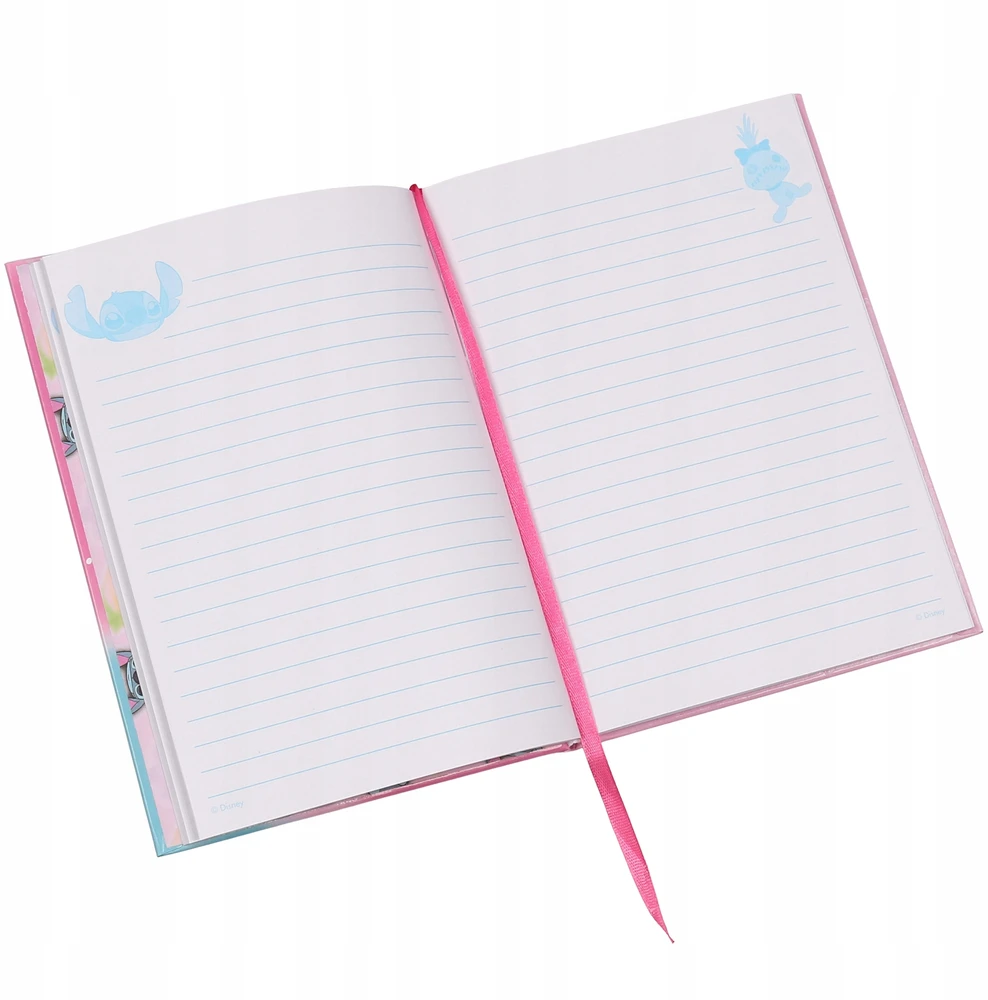 DISNEY Stitch Rinkinys piśmienniczy, NOTES antystresowy +DŁUGOPIS su pomponem