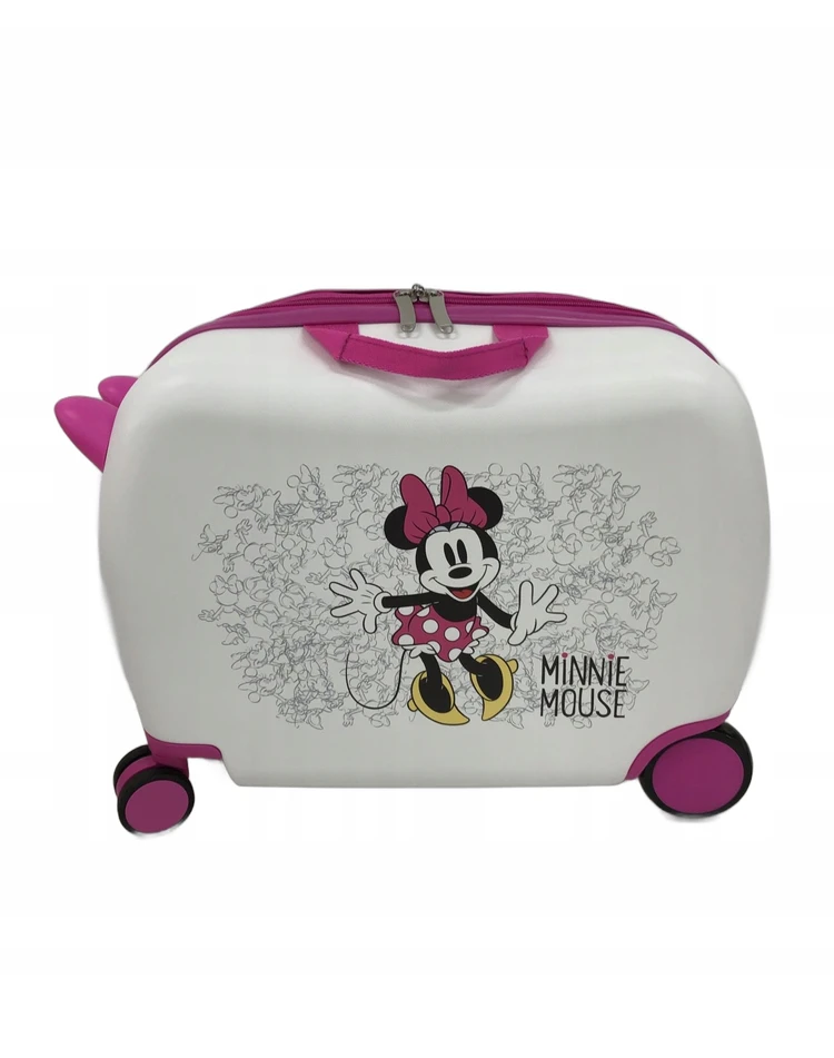 Disney Vaikiškas kelioninis lagaminas ant ratukų / MINNIE MOUSE ride-on, 34L, 4689864