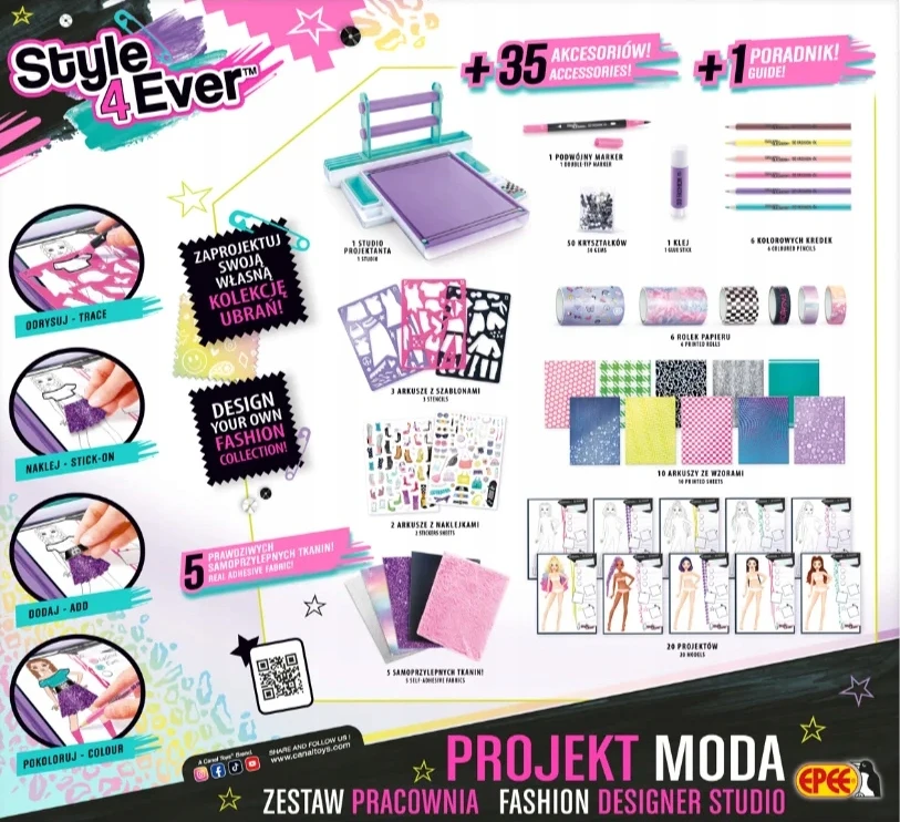 DIZAINAS VAIKAMS Projekto MADOS DIRBTUVĖS XXL Creative Epee rinkinys