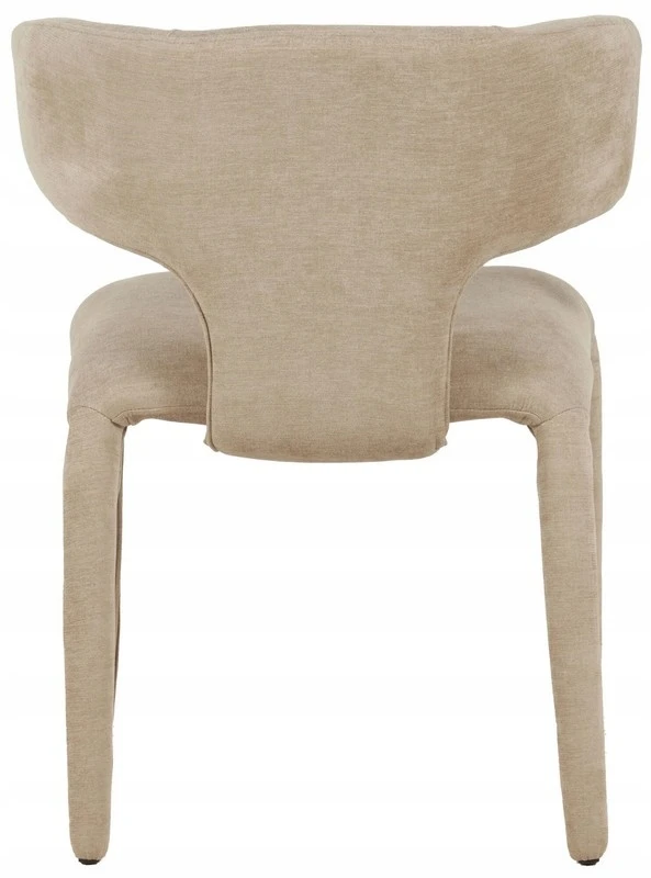 Dizainerio minkšta kėdė svetainei ir valgomajam Tobi beige Kare Design