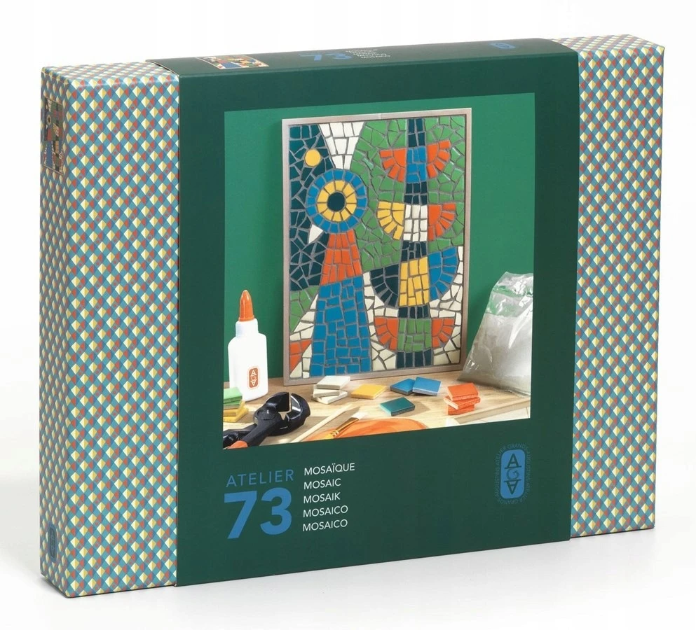 Djeco AGA - Kūrybinė dirbtuvė 73 - Mozaika