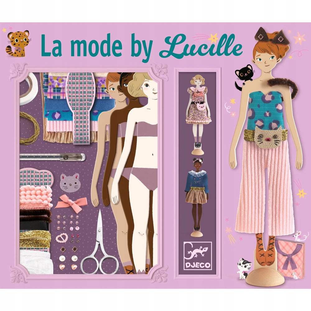 Djeco Mados dirbtuvės - Lucille mada