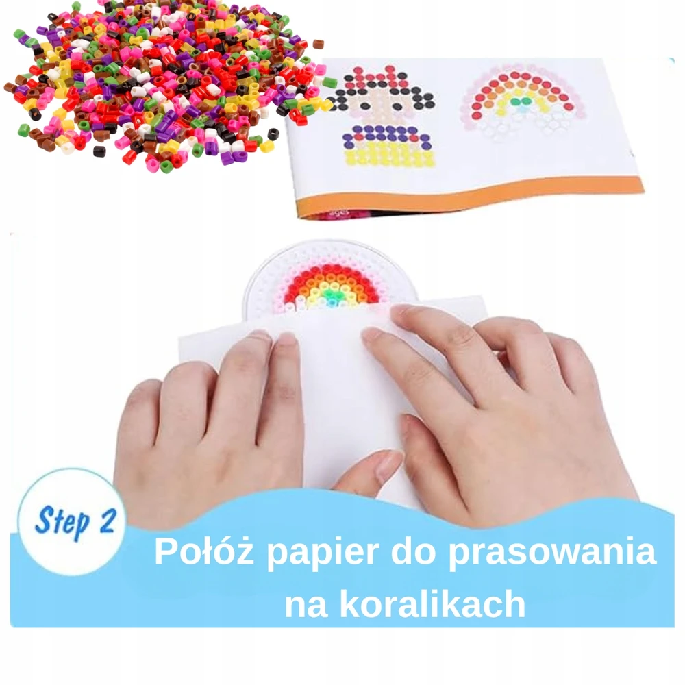 DK Dėlionė Lyginimo lenta LYGINIMO KAROLIAI Šablonai Raštai SET XXL 5 mm