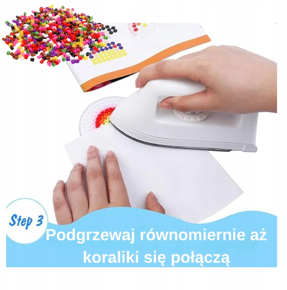 DK Dėlionė Lyginimo lenta LYGINIMO KAROLIAI Šablonai Raštai SET XXL 5 mm