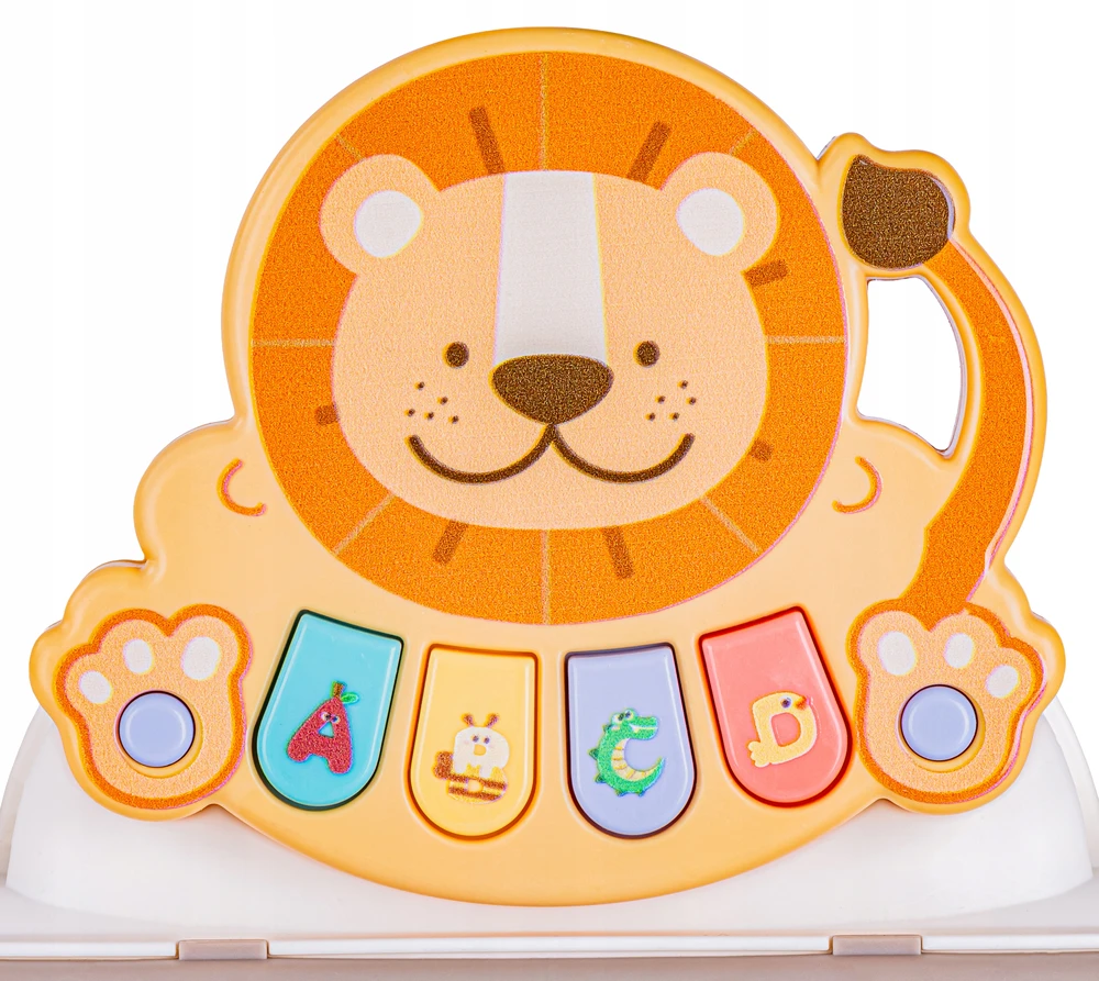 DK Interaktyvus važiuojamasis mokomasis vežimėlis Walker Piano Bricks Gears LION