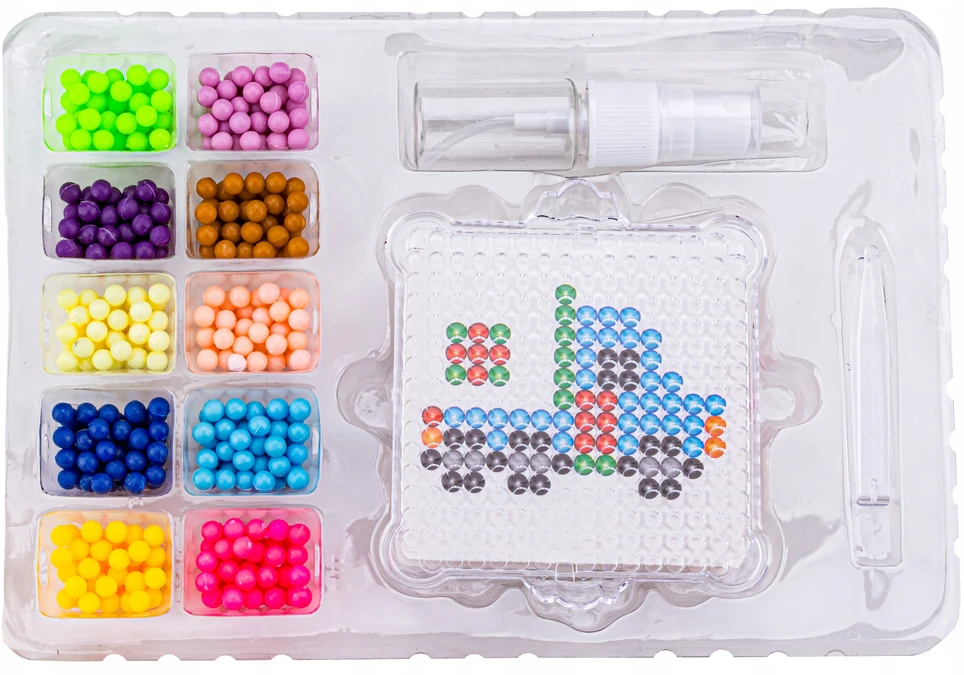 DK Kūrybinis rinkinys Magic Beads Vandens karoliukų mozaika, 600 d.
