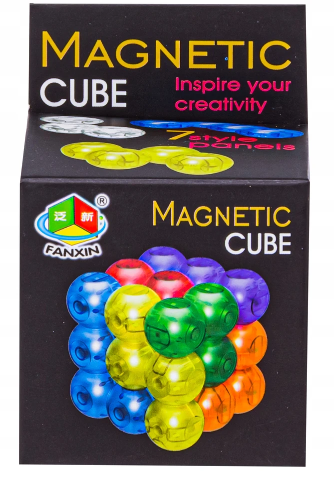 DK Loginis žaidimas vaikams, skirtas krauti magnetinius BLOKUS MAGNETINIS KUBAS
