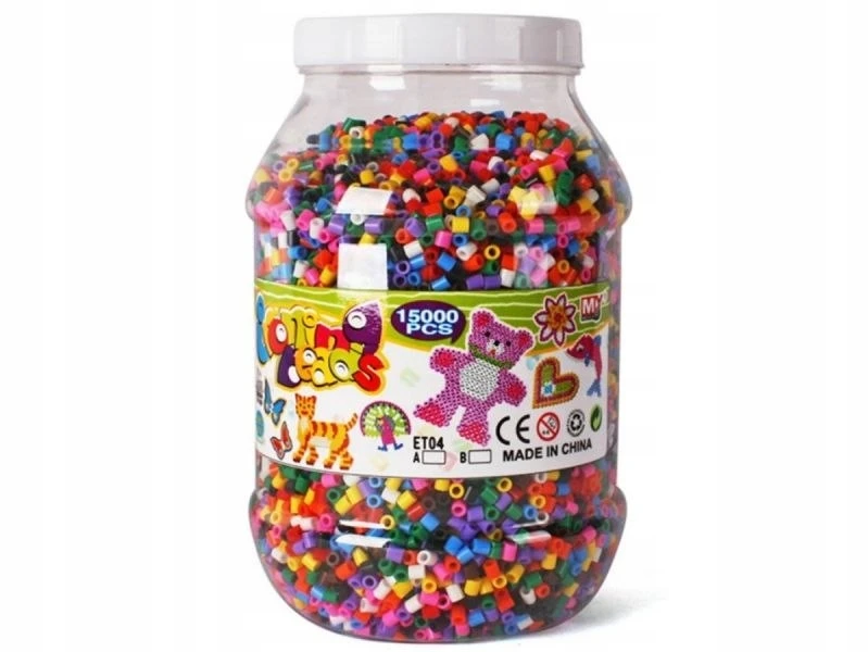 DK LYGINIMO TAKAS Lyginimo karoliukai 15000 SPALVŲ MIX BIG RINKINYS Lyginimo karoliukai