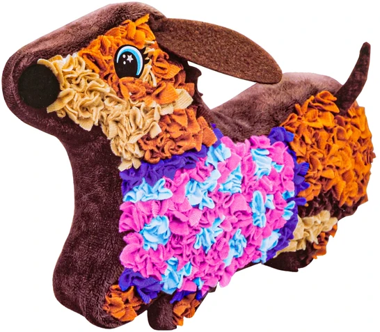 DK MASCOT kūrybinis siuvimo rinkinys siuvinėjimas DOG DACHSHUNDIY pagalvė