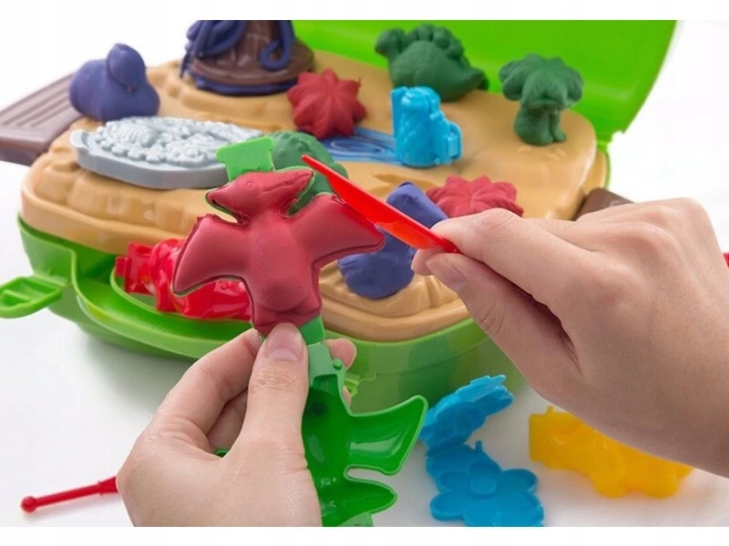 DK Plastilino lagaminas dinozaurai Ciastoline, 26 d.