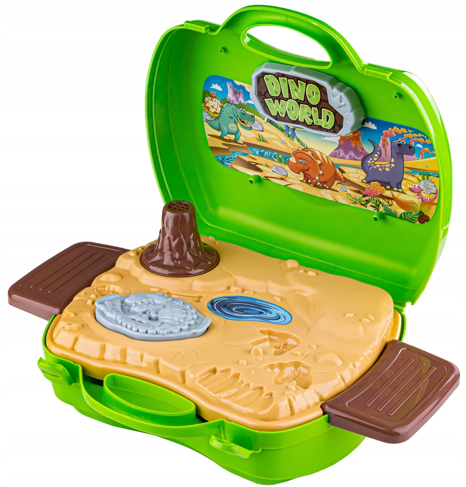 DK Plastilino lagaminas dinozaurai Ciastoline, 26 d.