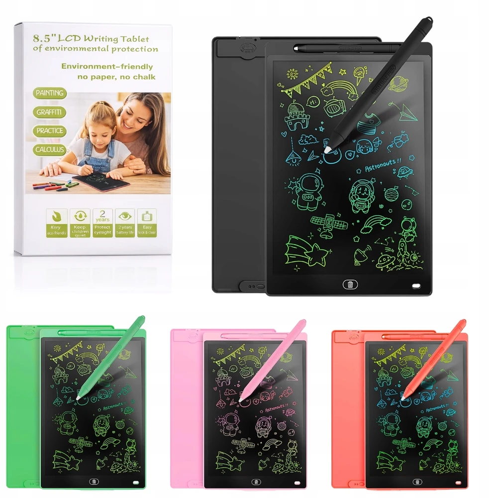 DK Skystųjų kristalų grafinė planšetė Magic CLICKBOOK mažiesiems menininkams