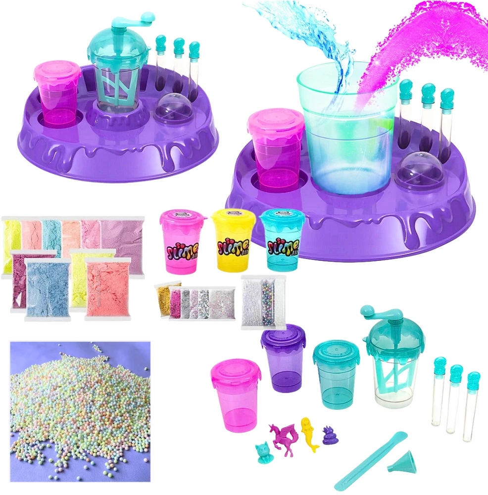 DK SLIME LABORATORY Slime Factory LARGE GLUTE SET Glitter Confetti XL