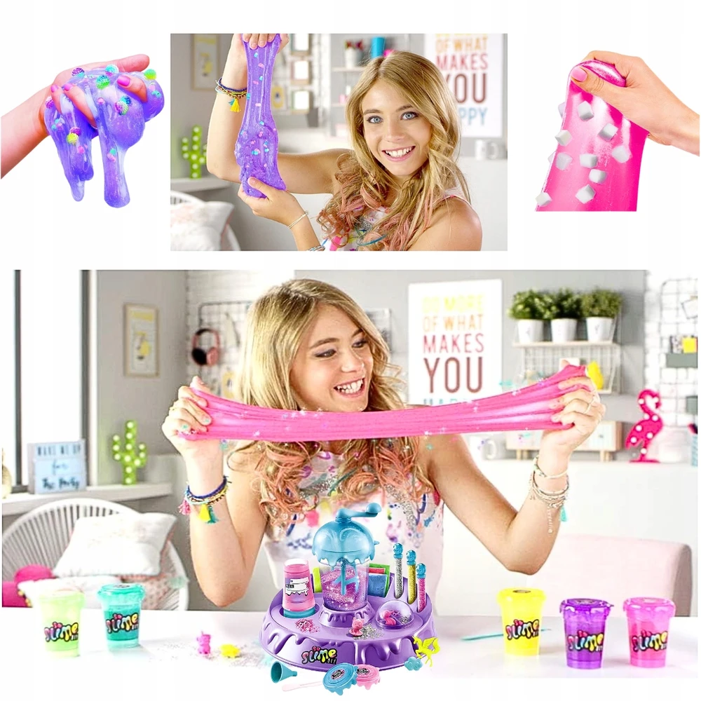 DK SLIME LABORATORY Slime Factory LARGE GLUTE SET Glitter Confetti XL