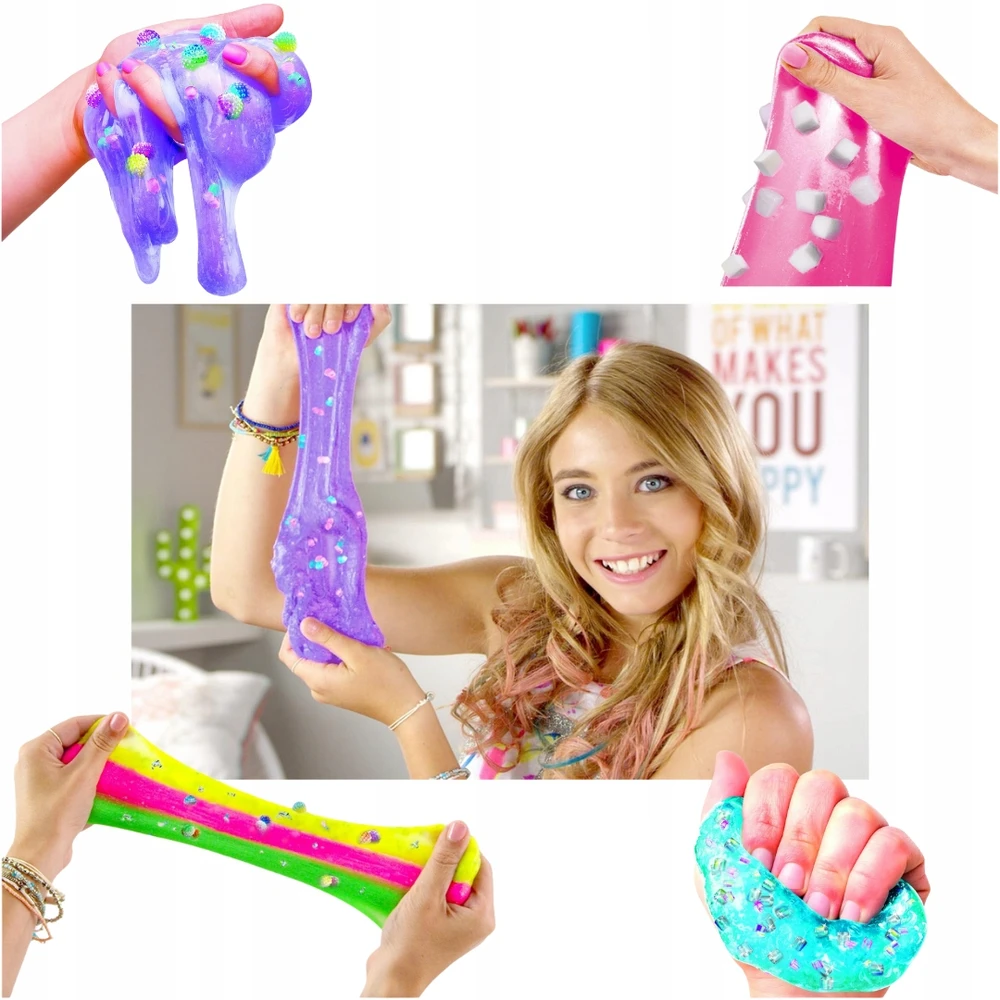 DK SLIME LABORATORY Slime Factory LARGE GLUTE SET Glitter Confetti XL