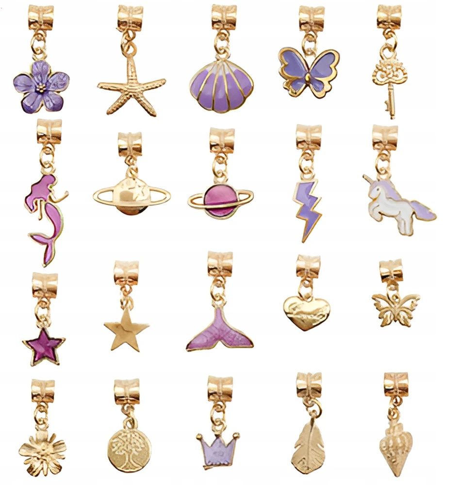 DK Vaikiškas juvelyrinių dirbinių rinkinys Violetinė Shades