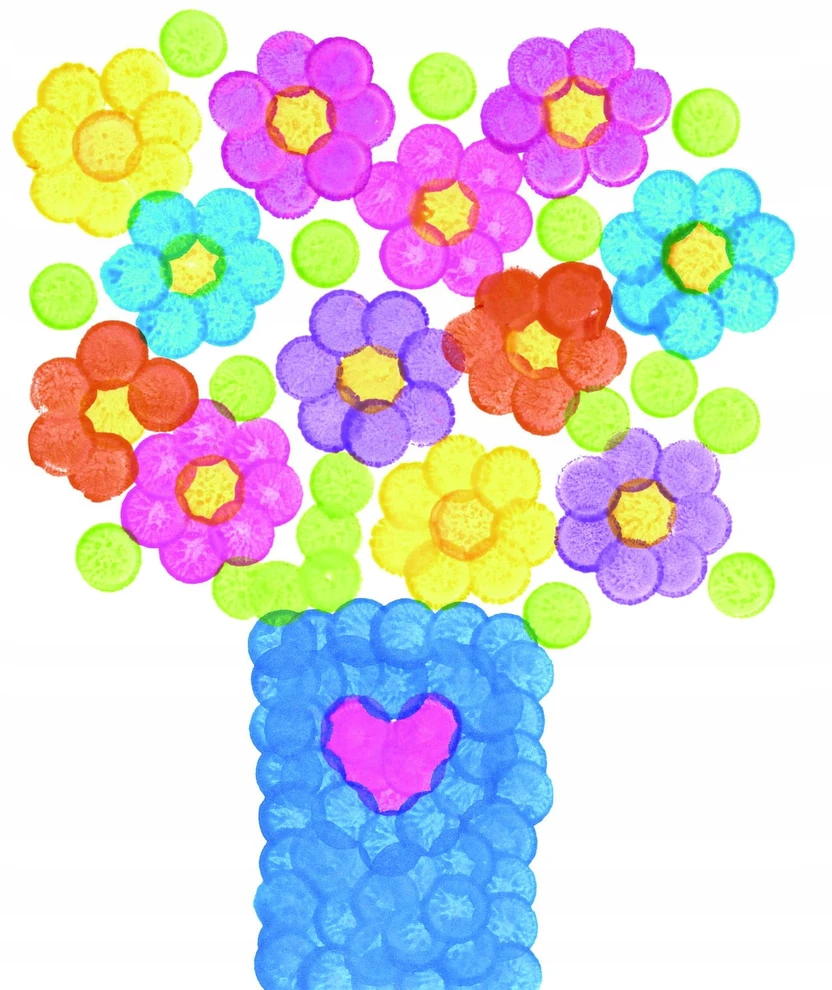 Do-A-Dot Art Duże Flamastry Kropkowe. Podstawowe Kolory. 4 vnt