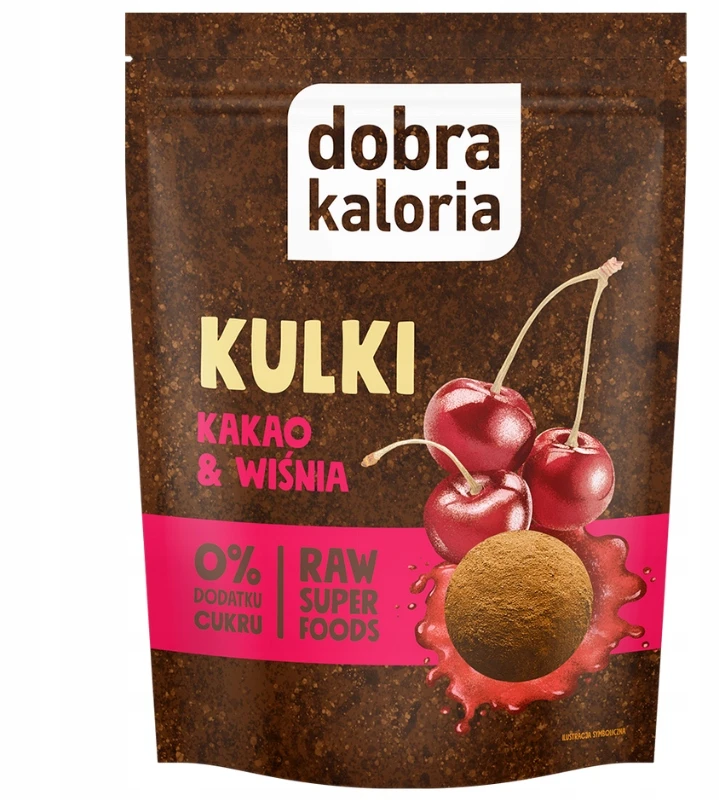 Dobra Kaloria GEROS KALORIJOS - KAMULIUKAI - kakava ir vyšnia 58g