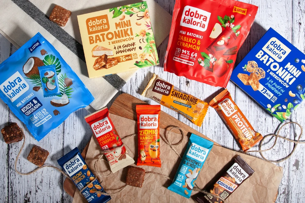 Dobra Kaloria Mini batonėliai Riešutai ir šokoladas be cukraus 6 vnt. Geros kalorijos
