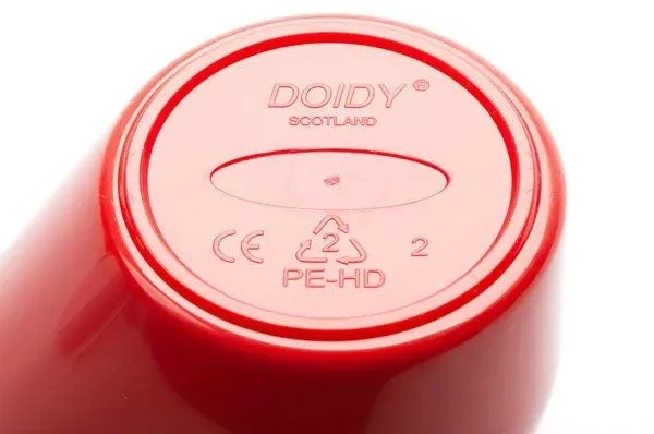 DOIDY CUP CURVES, SLOPE PUODIKAS MOKANTIS GERTI 3M+ RAUDONA